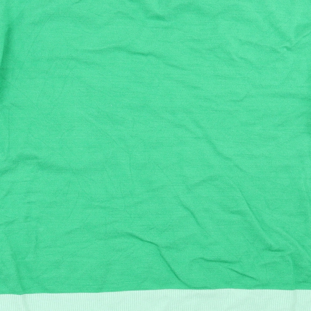 Marks and Spencer Womens Green Pullover Jumper Size 12