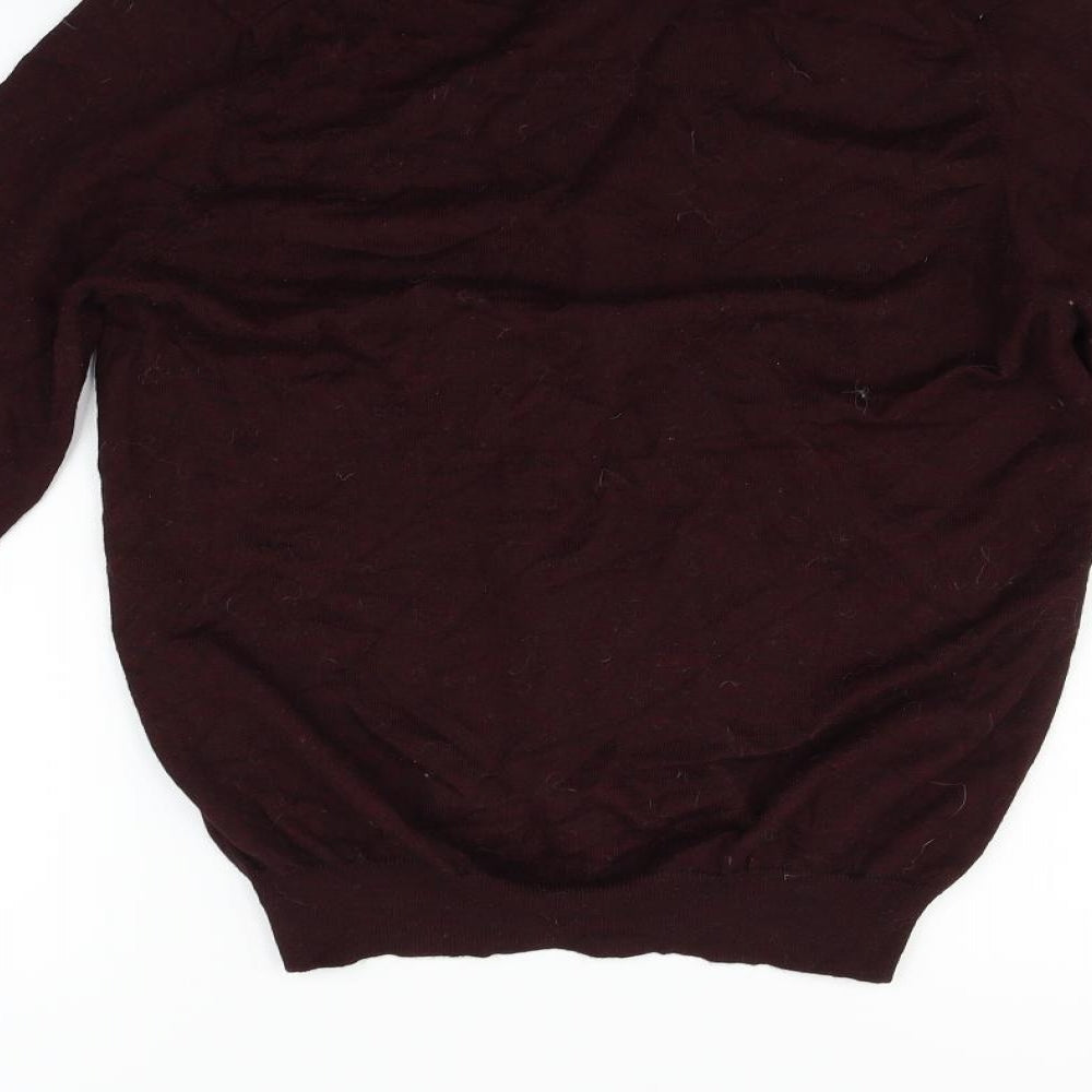 Marks and Spencer Womens Purple Cardigan Jumper Size S