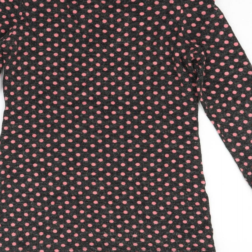 lyds Girls Pink Spotted Pullover Jumper Size 15 Years