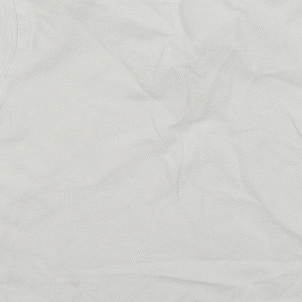 F&F Boys White Basic Polo Size 4-5 Years