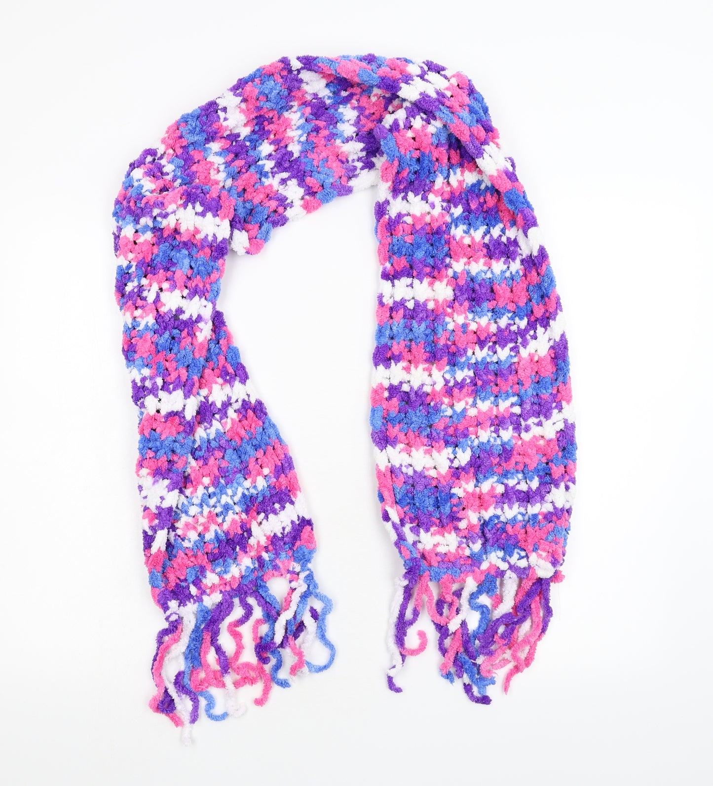 Preworn Womens Multicoloured Scarf - Chenille