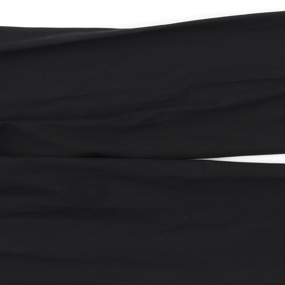 Preworn Womens Black Dress Pants Trousers Size 14 L28 in