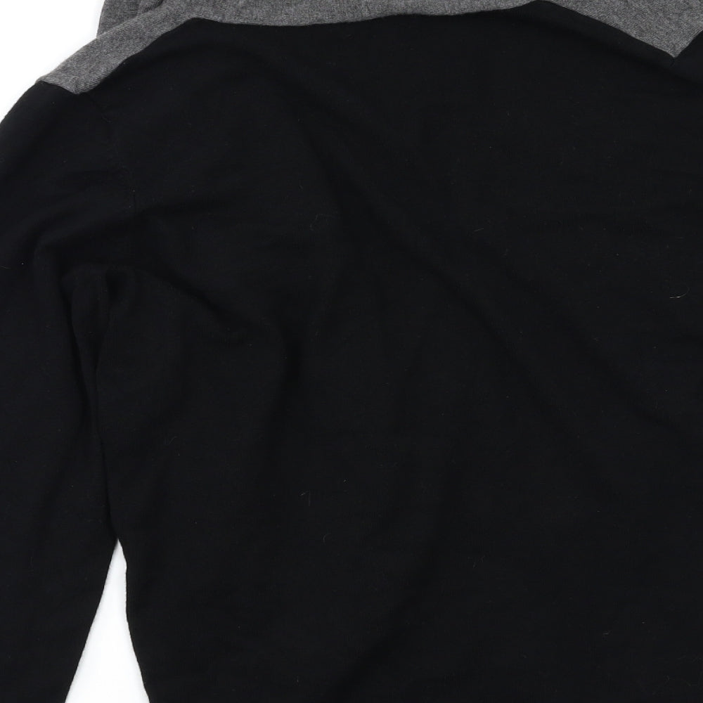 Papaya Womens Black Cardigan Jumper Size 20