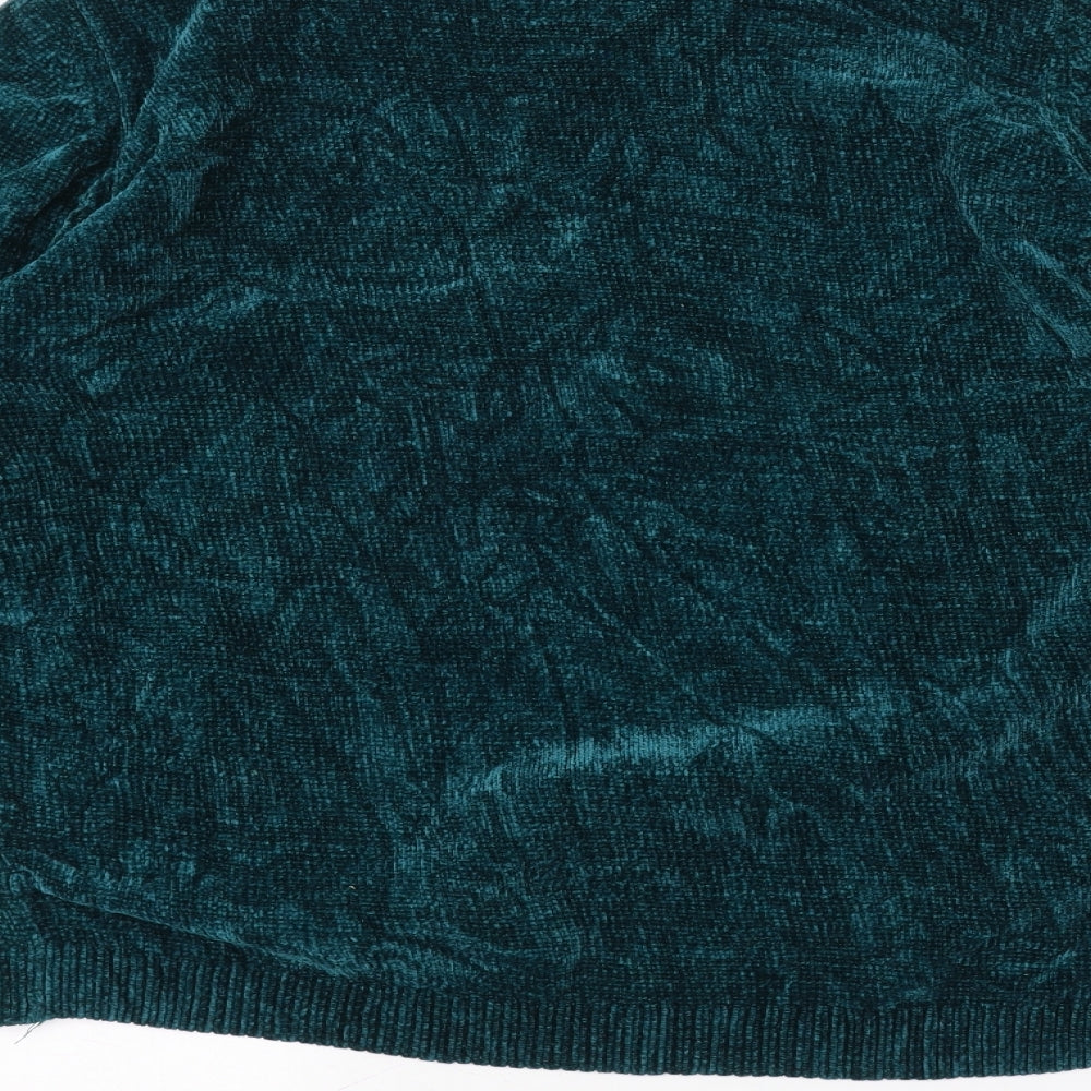 Honor Millburn Womens Blue Pullover Jumper Size M