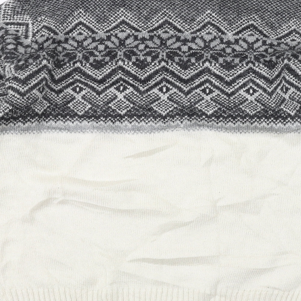 Kangaroo Poo Mens White Pullover Jumper Size M