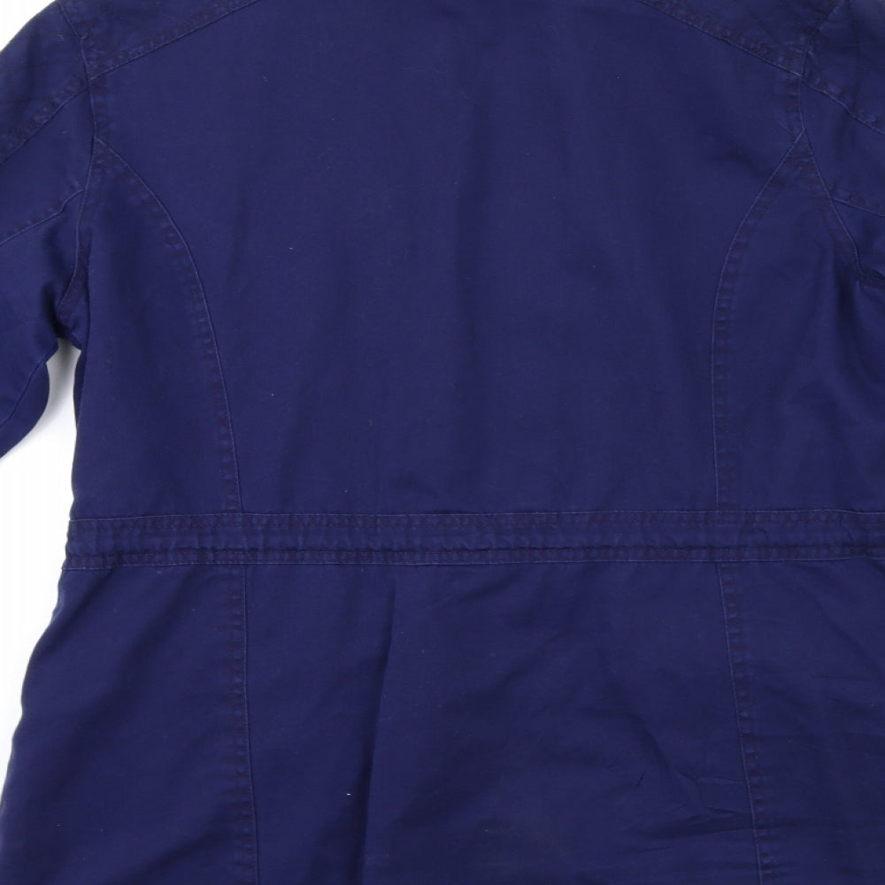 George Womens Blue Jacket Coat Size 12