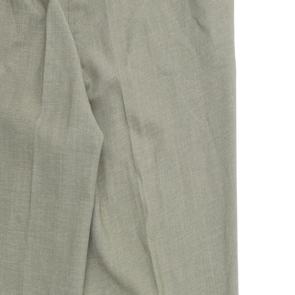 Stark Womens Brown Trousers Size 32 in L28 in