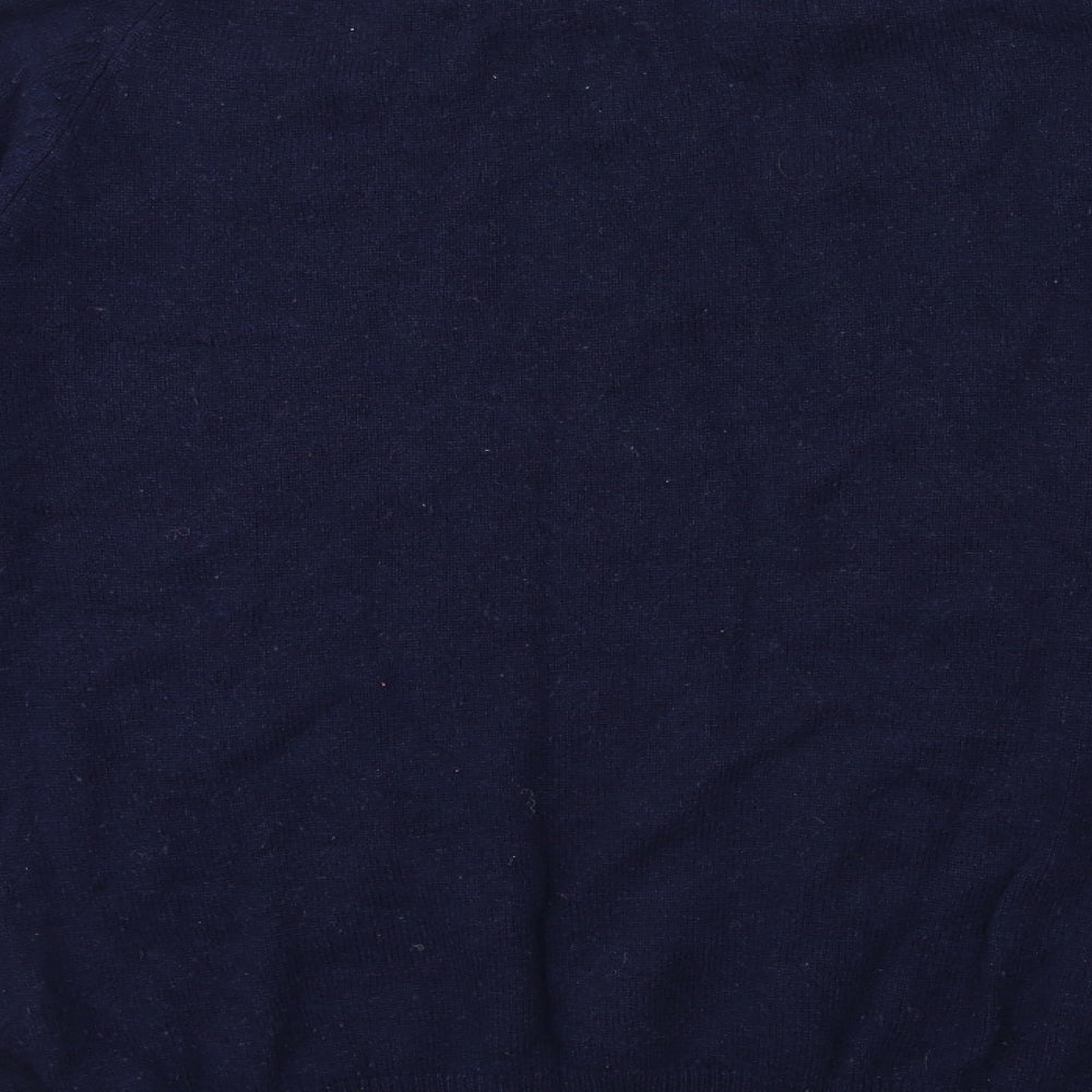 Marks and Spencer Mens Blue Knit Pullover Jumper Size M