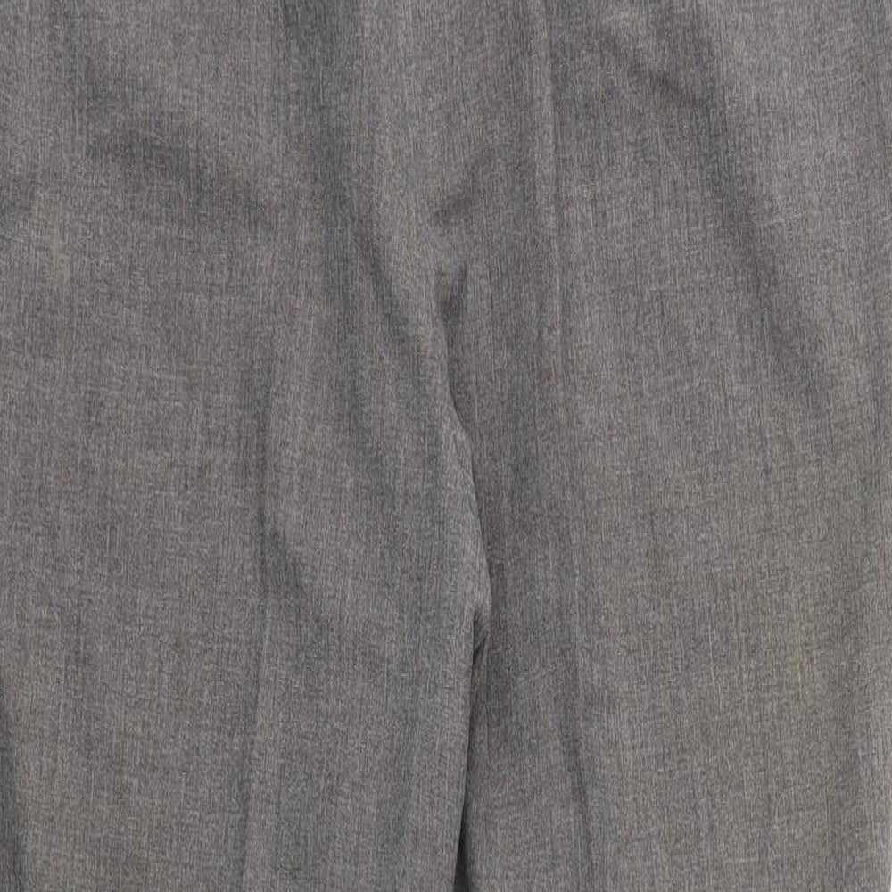 Preworn Womens Grey Trousers Size 34 L27 in