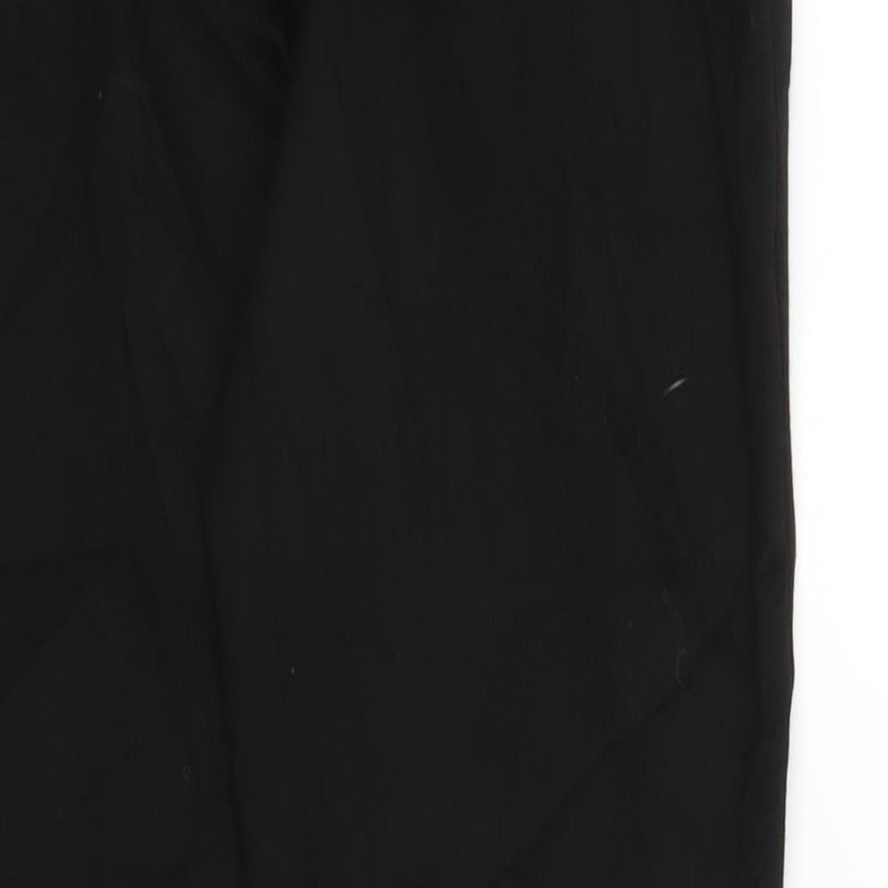 M&S Girls Black Carrot Trousers Size 11 Years