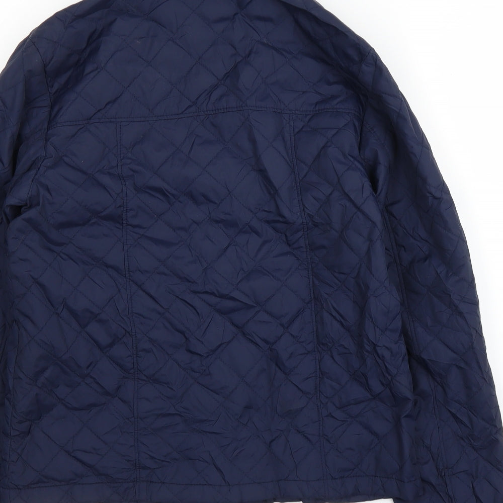 Gap Boys Blue Quilted Coat Size 12 Years