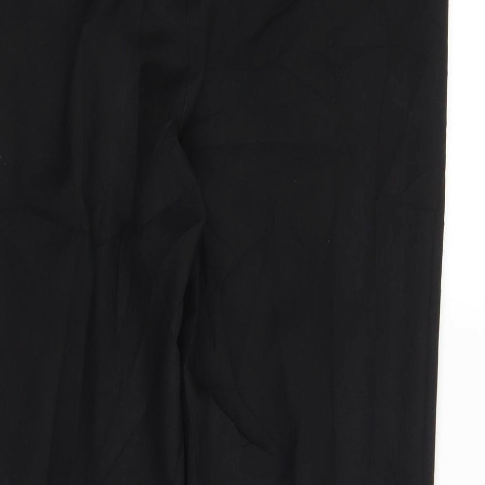 F&F Womens Black Capri Trousers Size 6 L24 in