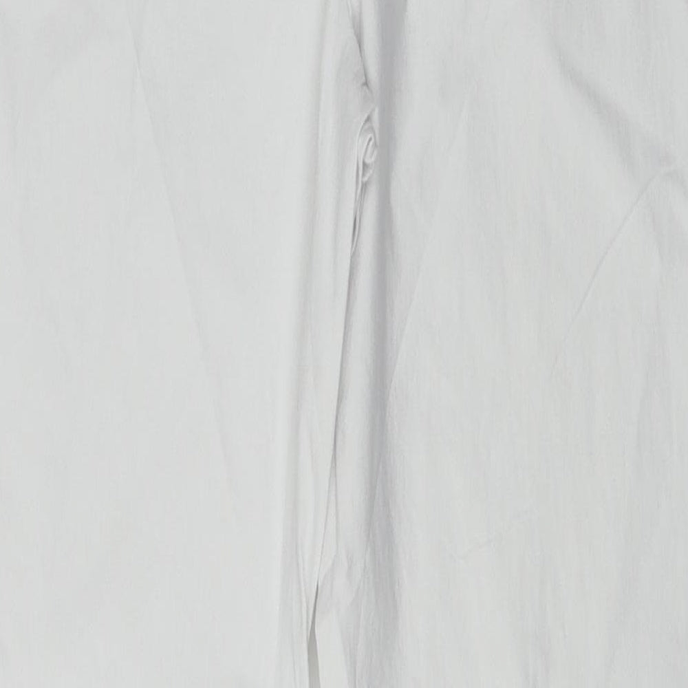Preworn Womens White Trousers Size 32 in L24 in