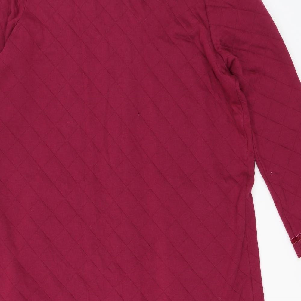 George Womens Pink Solid Top Gown Size L