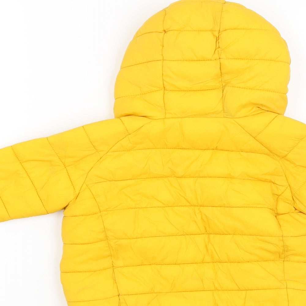 Primark Boys Yellow Jacket Coat Size 9-12 Months