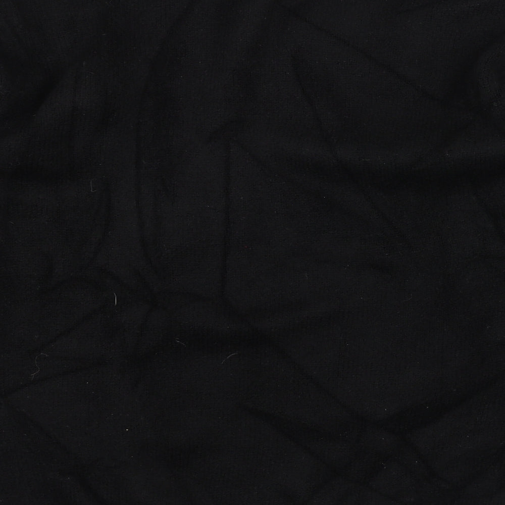 capsule Womens Black Polka Dot Knit Pullover Jumper Size 12