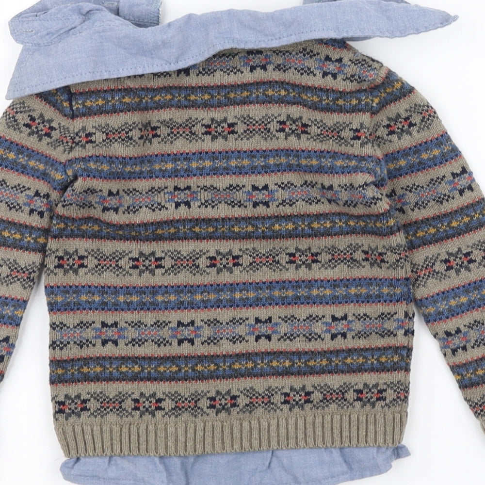 Jarvis Archer Baby Brown Pullover Jumper Size 12-18 Months