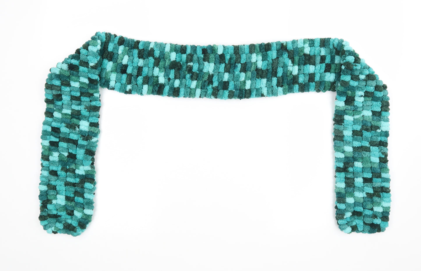 Preworn Unisex Green Scarf