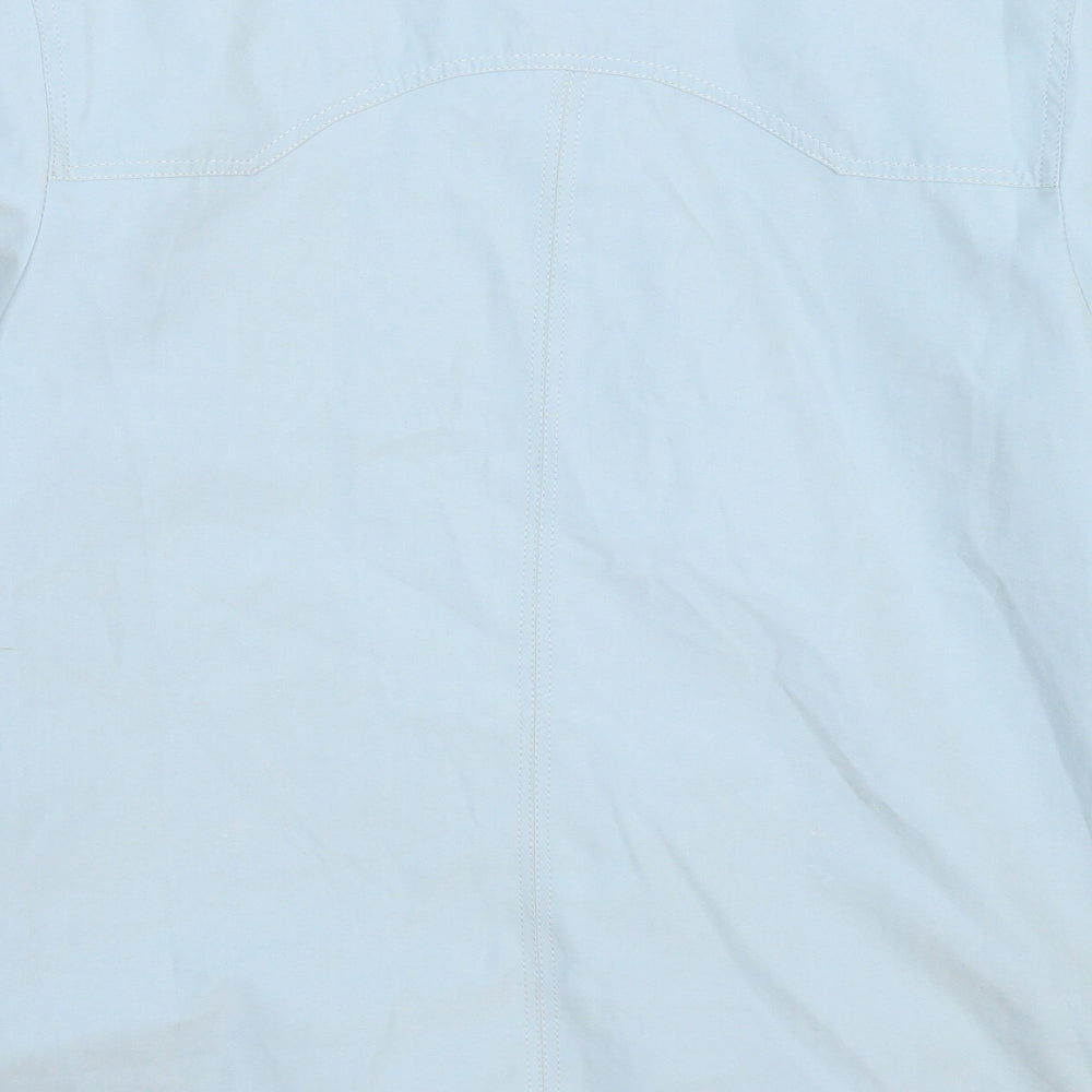 Katherine Hammond Womens Blue Jacket Coat Size 12