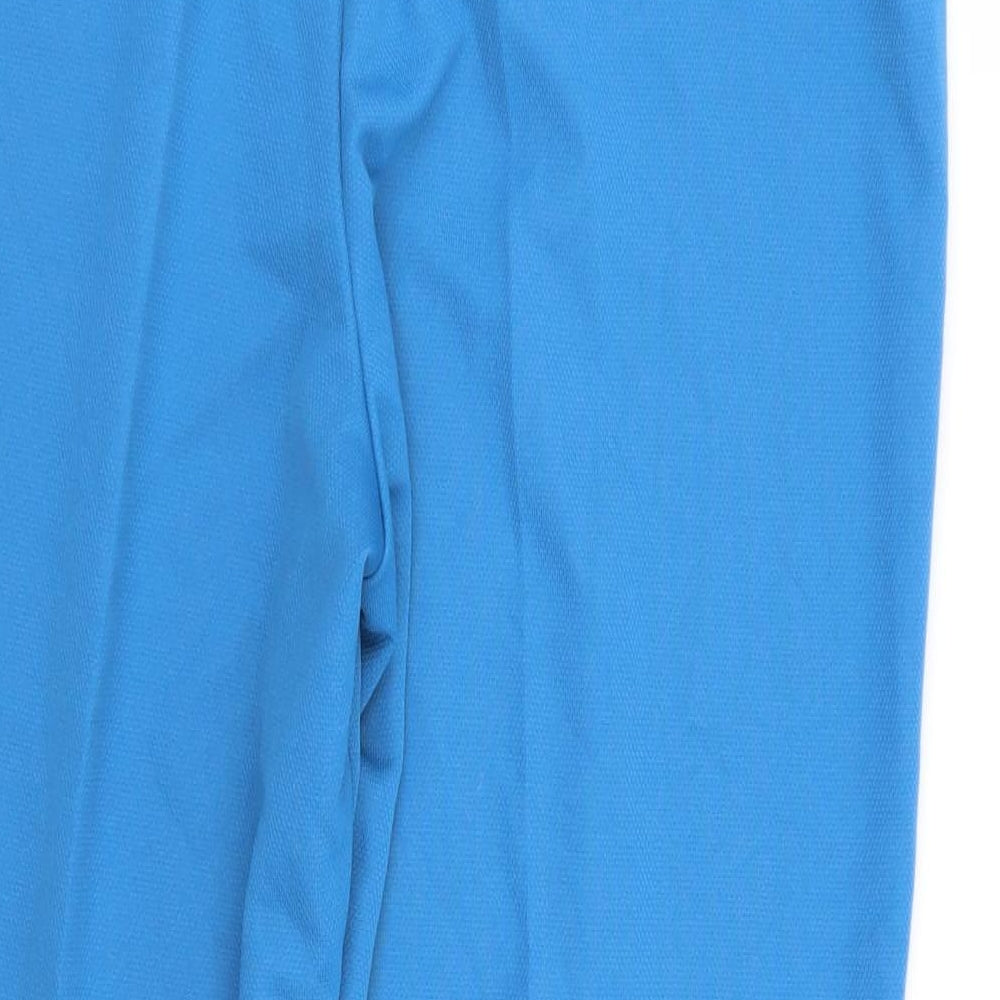 slimma Womens Blue Trousers Size 18 L23 in - Stretch waistband