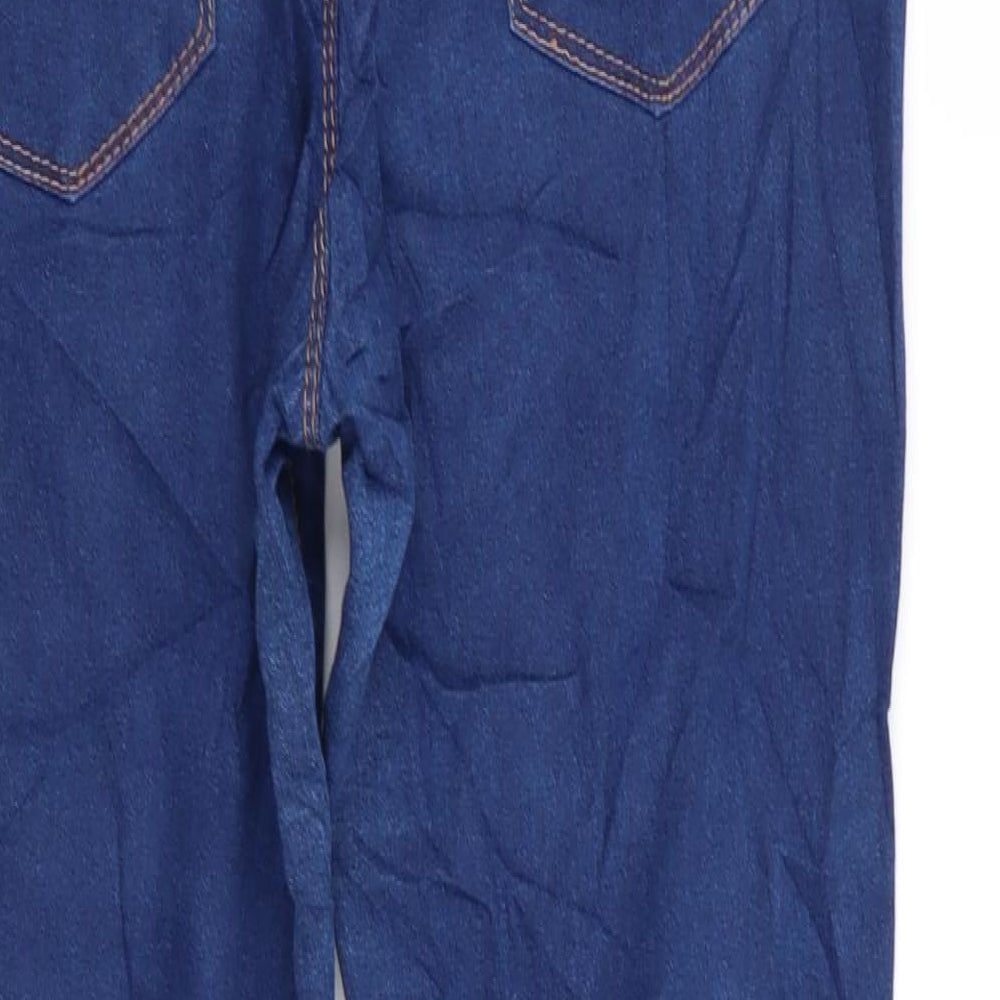 denim and co Womens Blue Jegging Leggings Size 10 L30 in - Stretch waistband