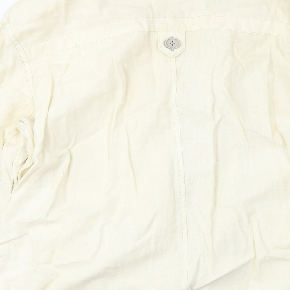 outwear Womens Beige Jacket Coat Size 14