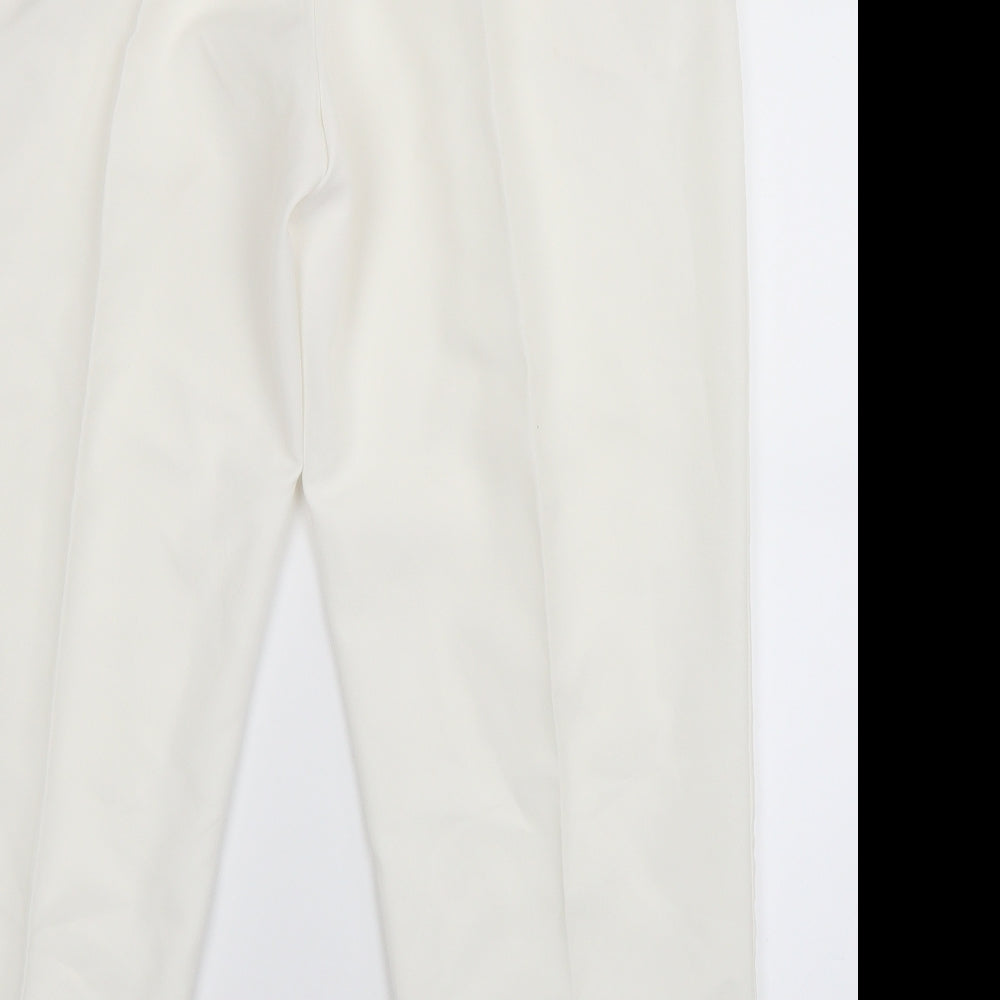 Preworn Womens White Trousers Size 20 L27 in