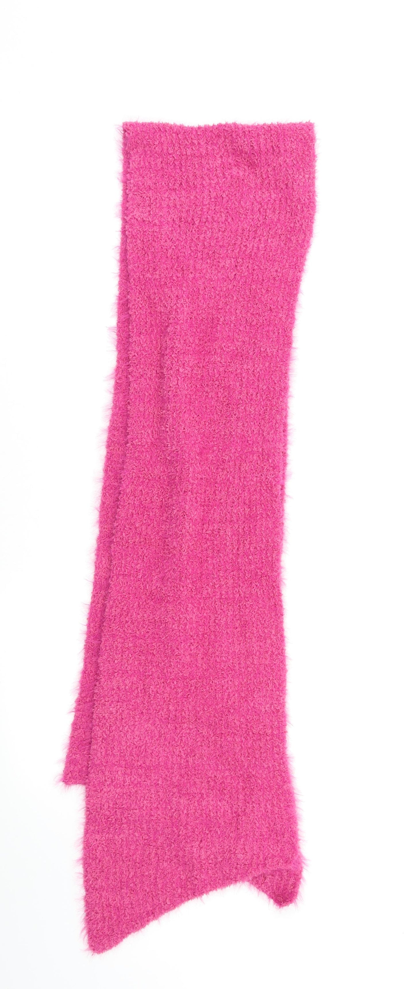 Preworn Womens Pink Scarf