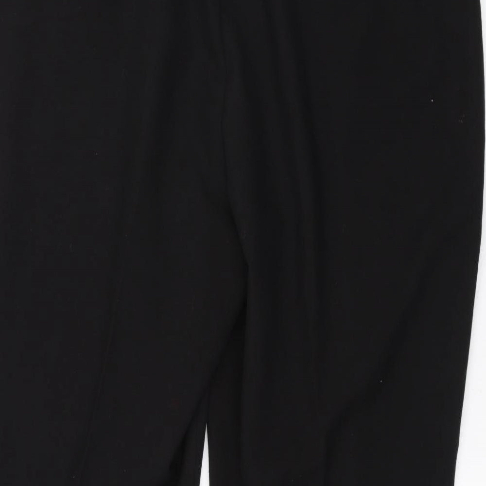 Vida Vi Womens Black Trousers Size 18 L21 in