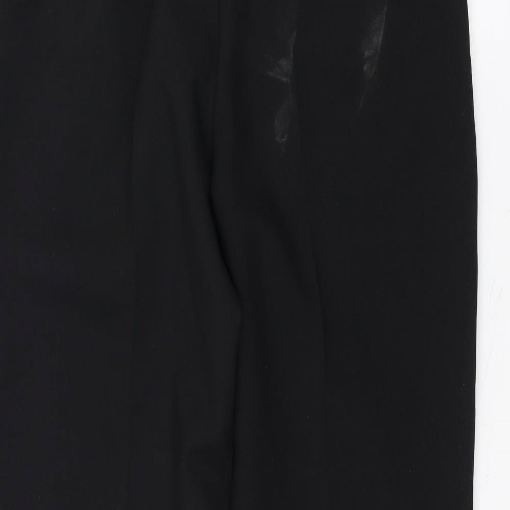 Marks and Spencer Womens Black Trousers Size 14 L27 in