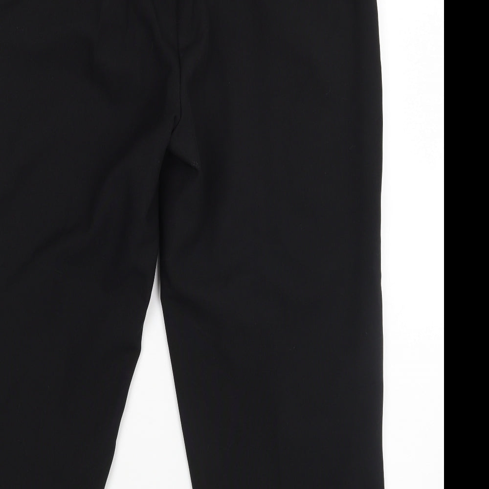 Bonmarche Womens Black Dress Pants Trousers Size 14 L23 in