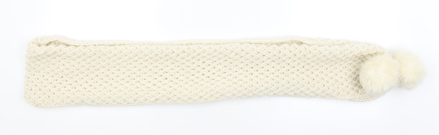 Atmosphere Womens Beige Scarf
