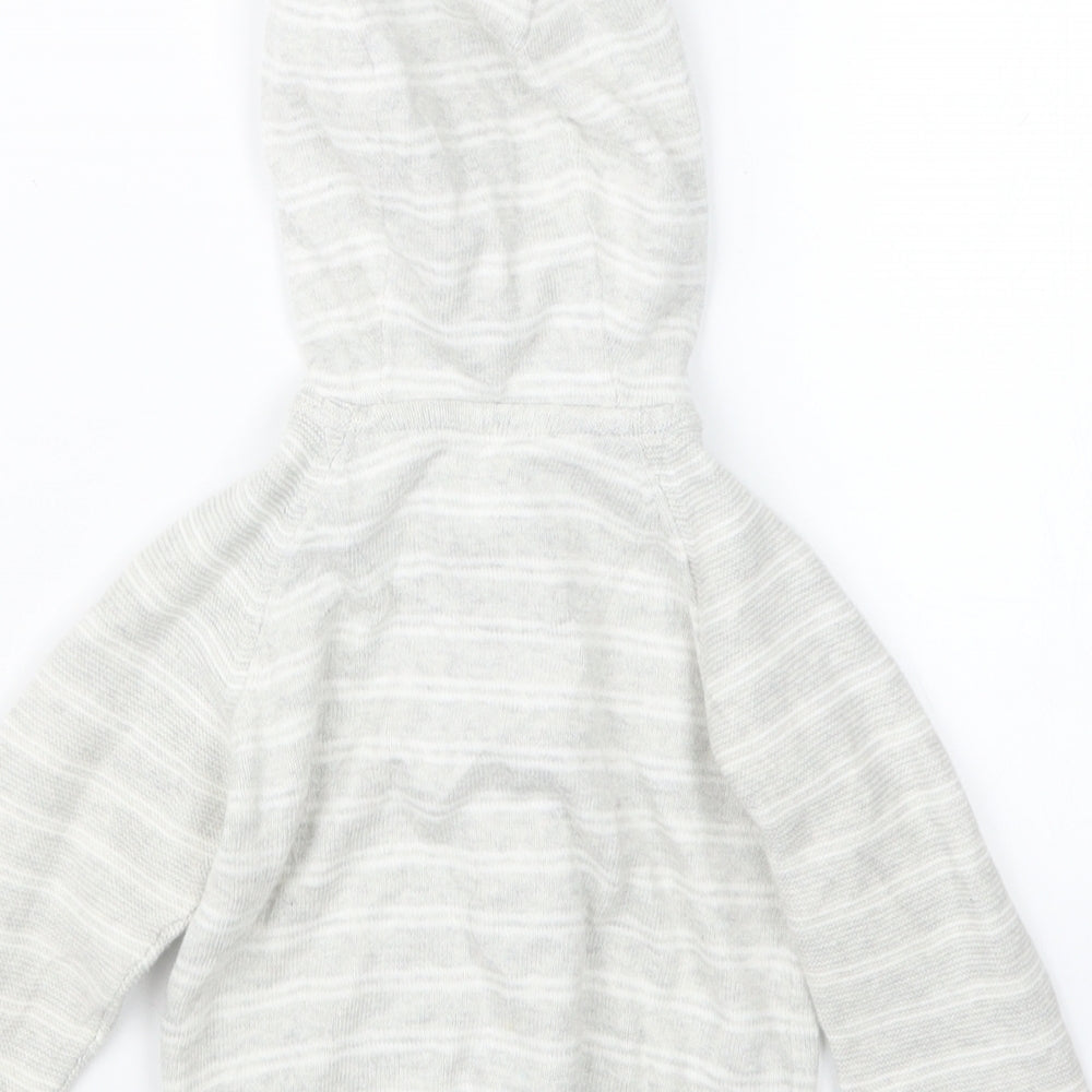 TU Boys Grey Knit Jacket Size 6-9 Months
