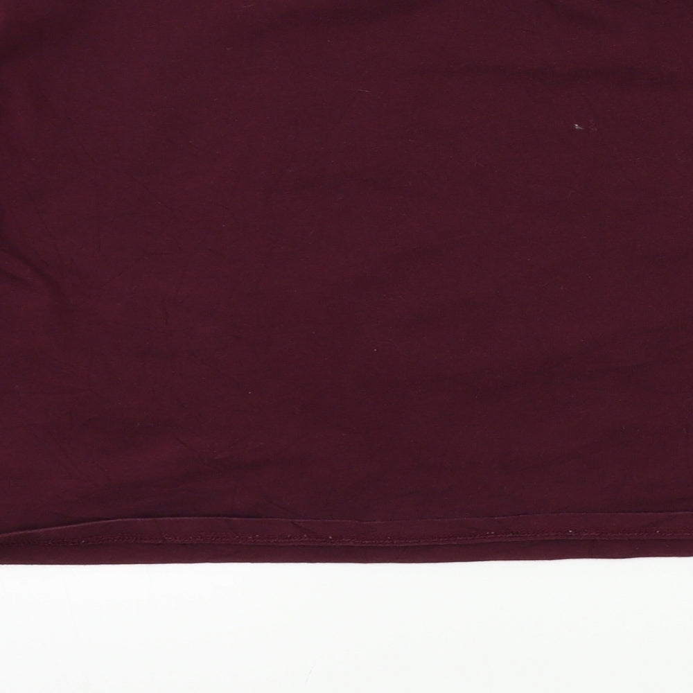 bershak Girls Red Colourblock Pullover Jumper Size S