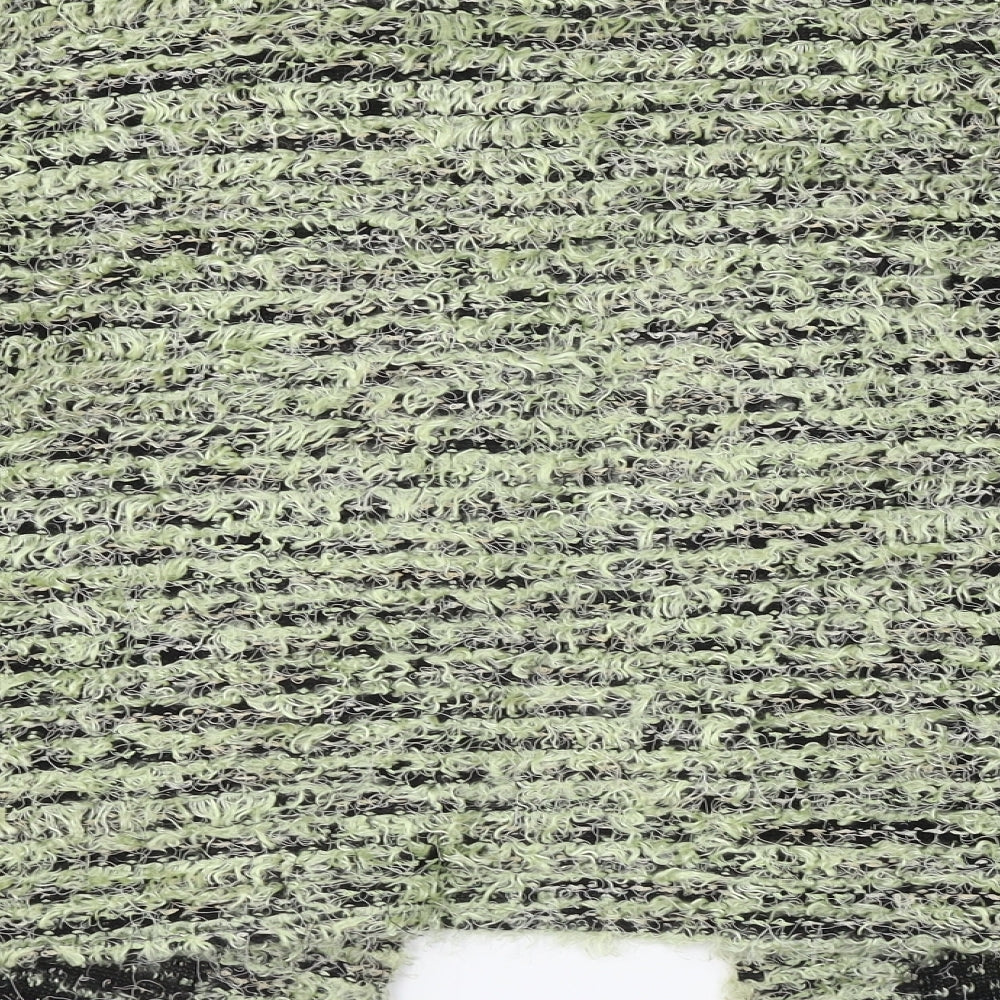 Venezia Womens Green Paisley Cardigan Jumper Size 16