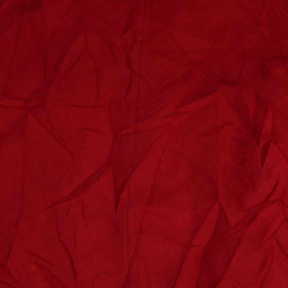 Holmewood Womens Red Overcoat Coat Size L