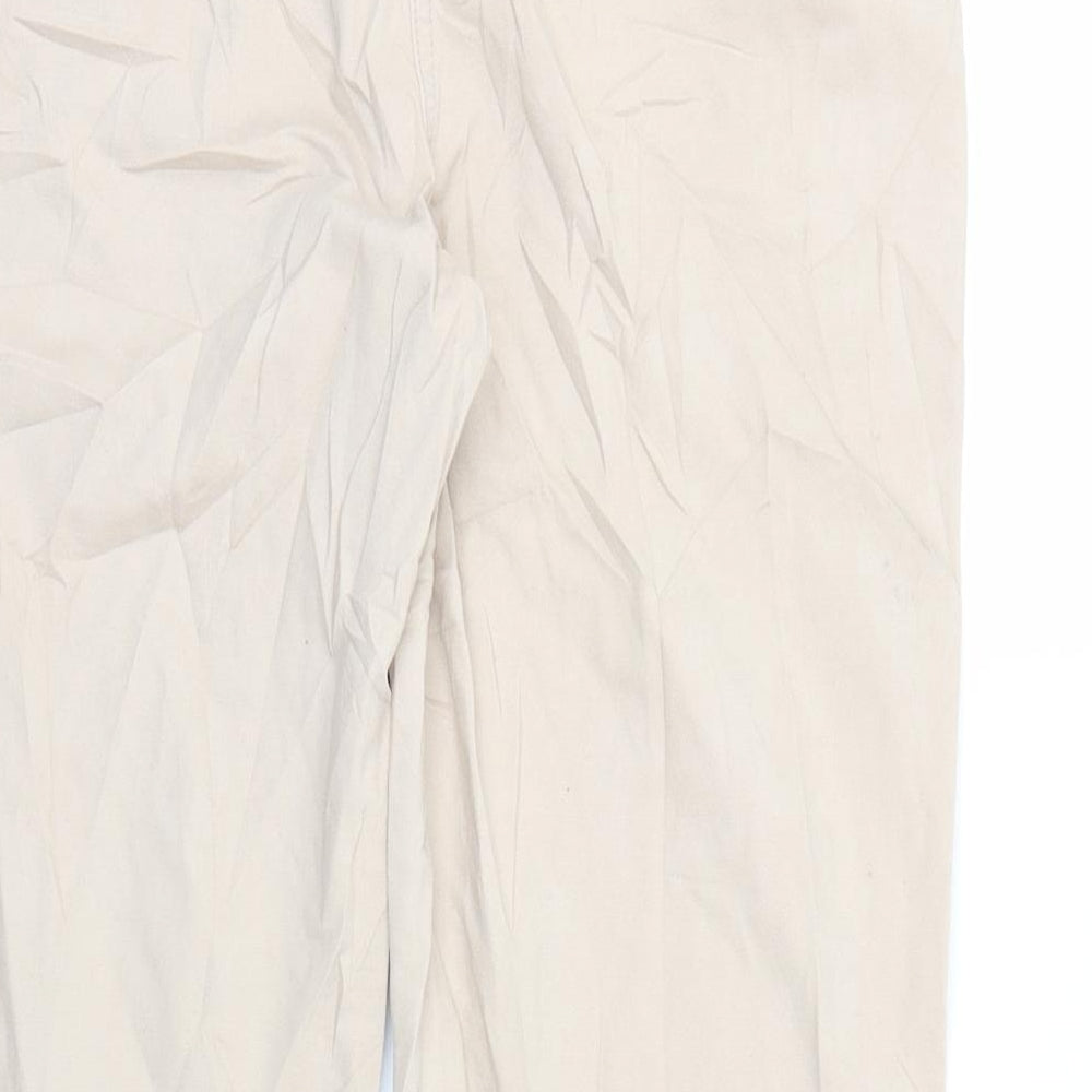 Papaya Womens Brown Trousers Size 10 L23 in