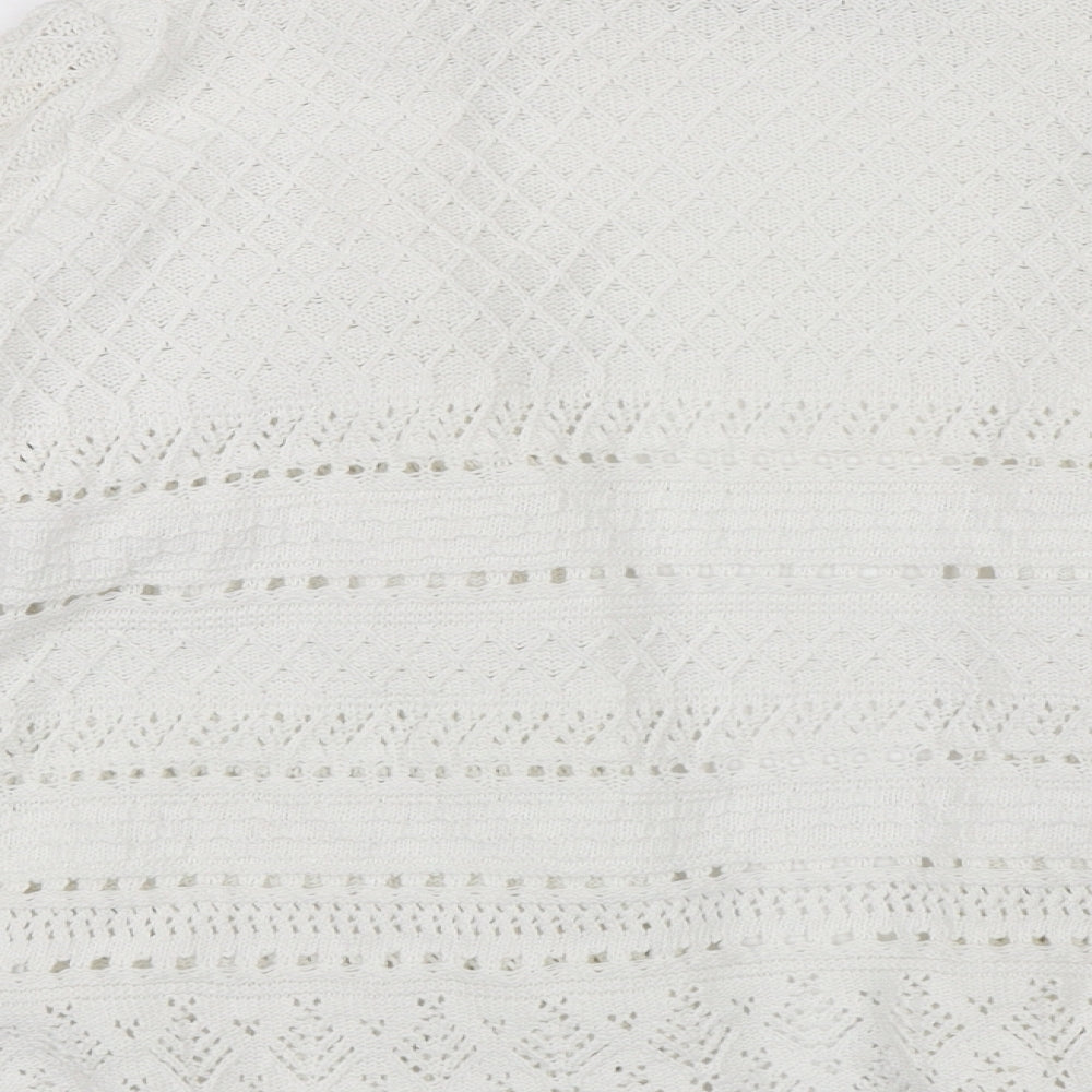 Isle Womens White Jacket Size M
