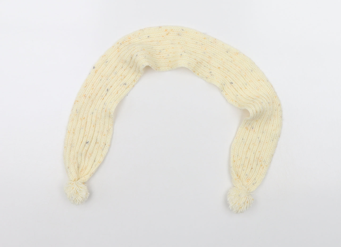 Preworn Girls Ivory Scarf Scarves & Wraps One Size