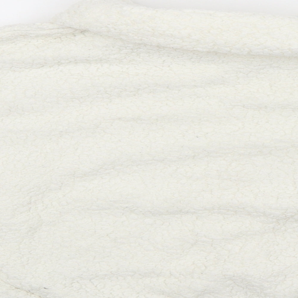 George Womens White Pullover Jumper Size 12