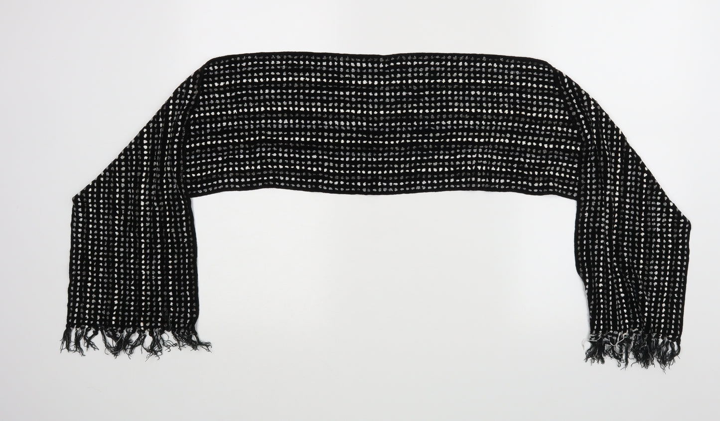 M&S Unisex Black Scarf
