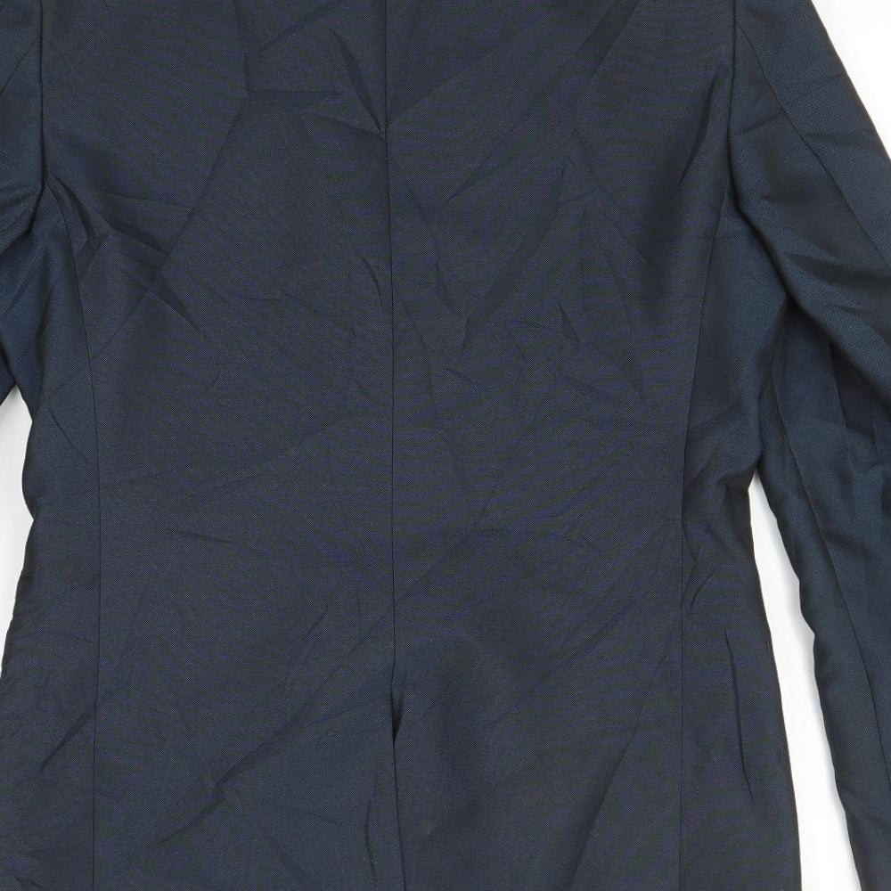 Taylor & Wright Mens Black Jacket Suit Jacket Size 38