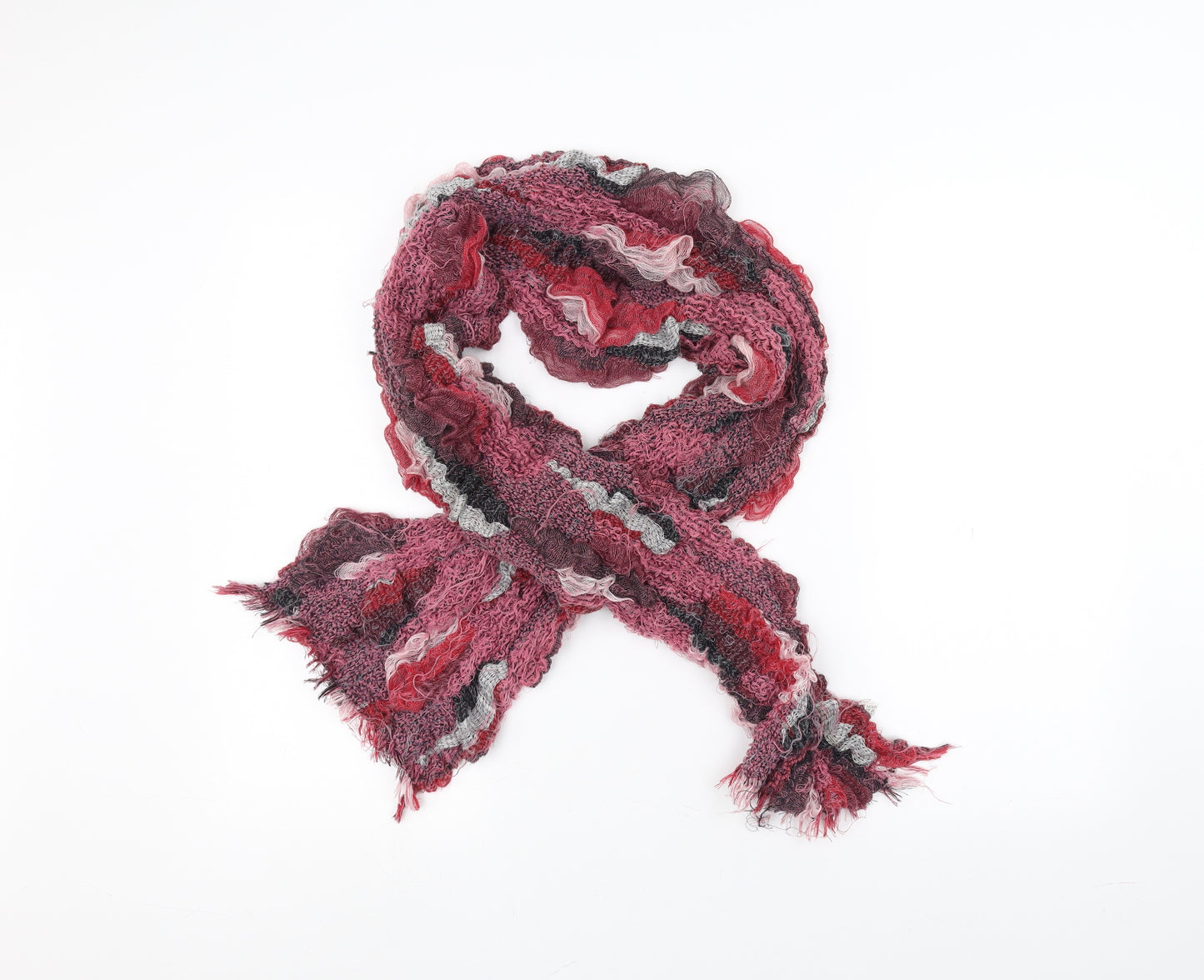 Preworn Womens Pink Scarf