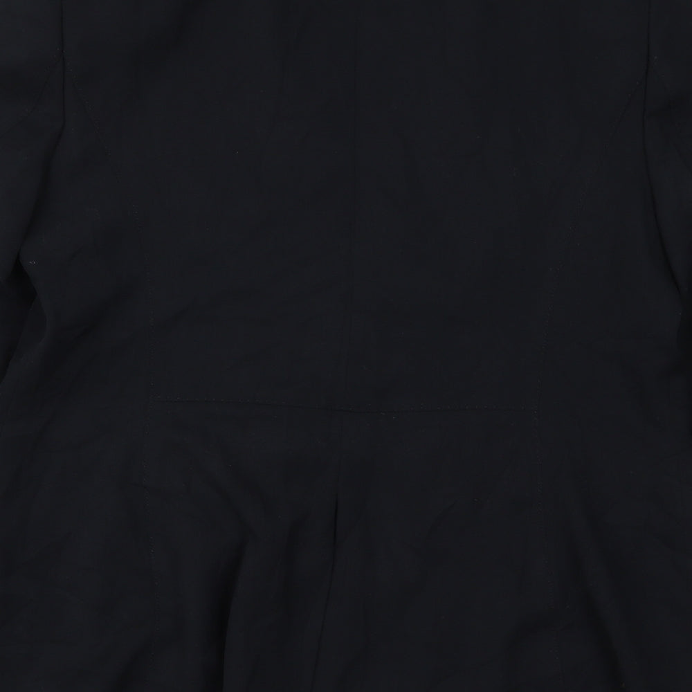 m&s Womens Black Jacket Size 14