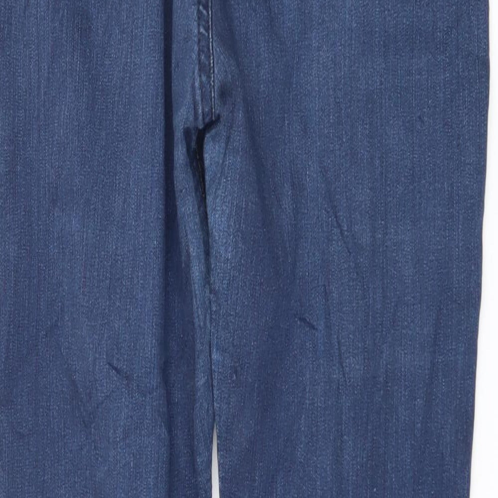Marks and Spencer Womens Blue Denim Skinny Jeans Size 8 L30 in
