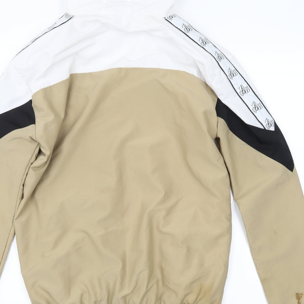 Bee Inspired Mens Beige Jacket Size S