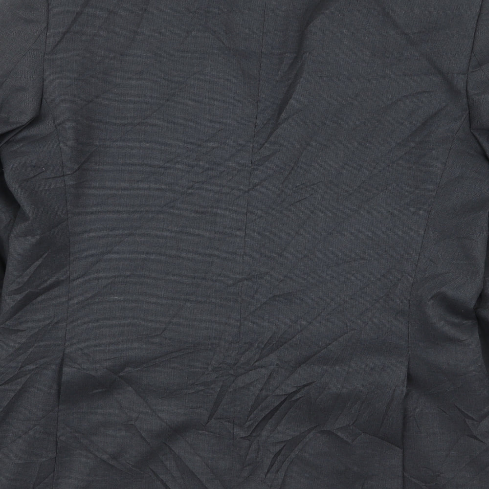 M&S Mens Grey Jacket Blazer Size 38