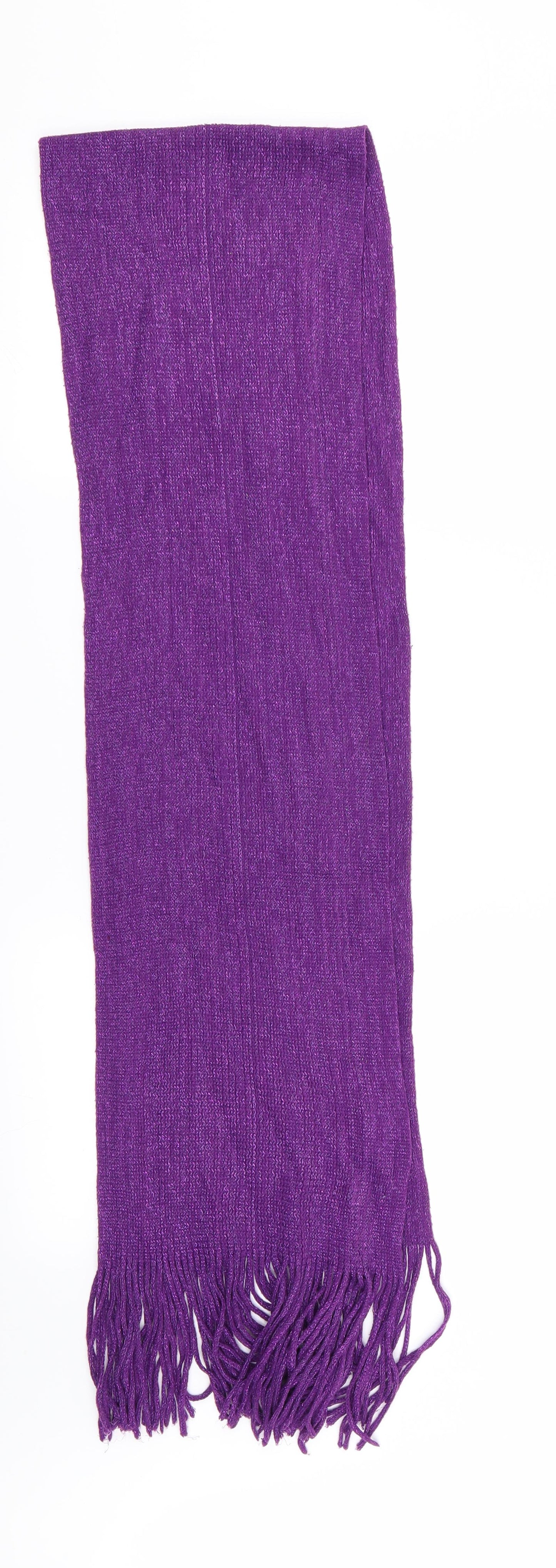 Preworn Womens Purple Scarf