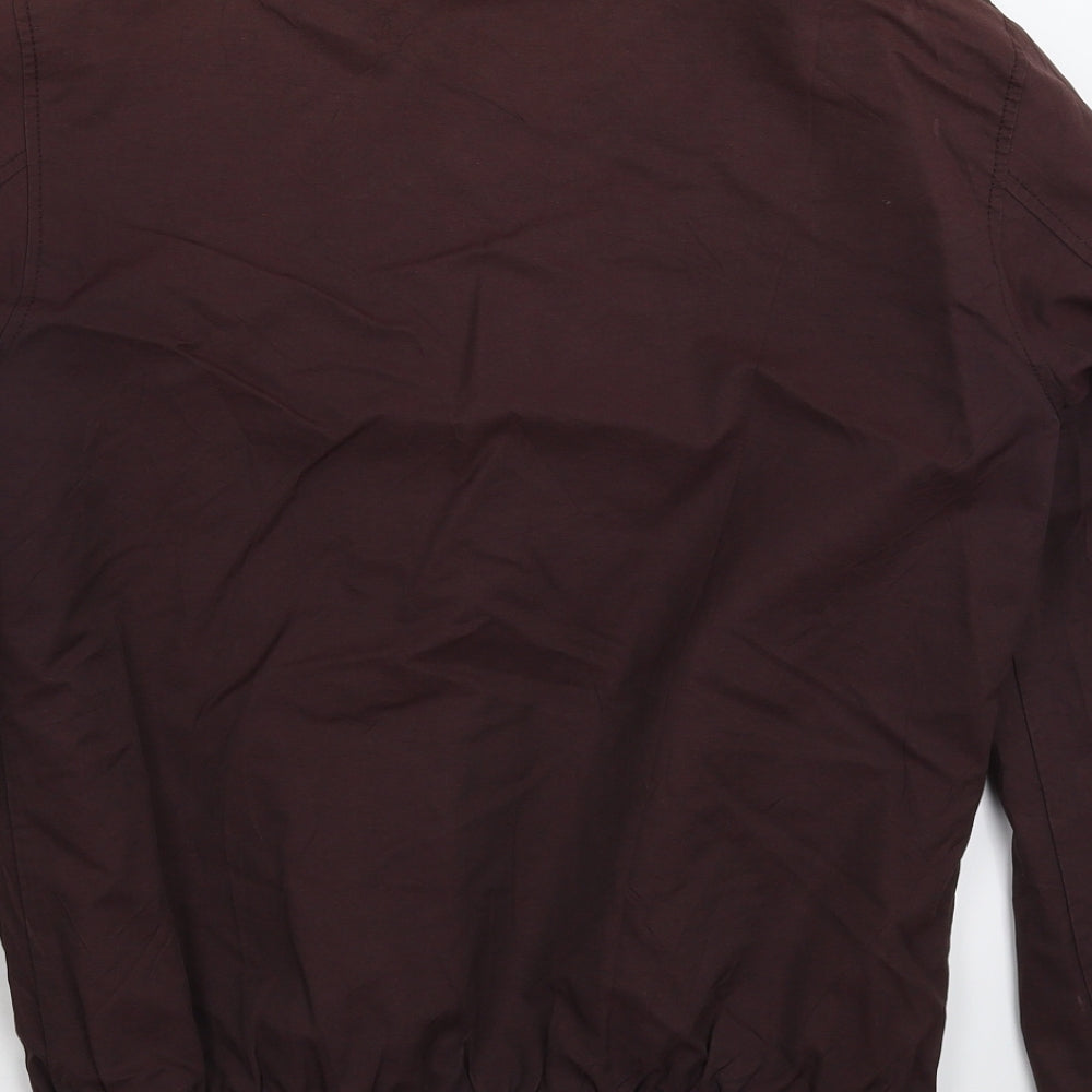 River Island Mens Brown Bomber Jacket Jacket Size M