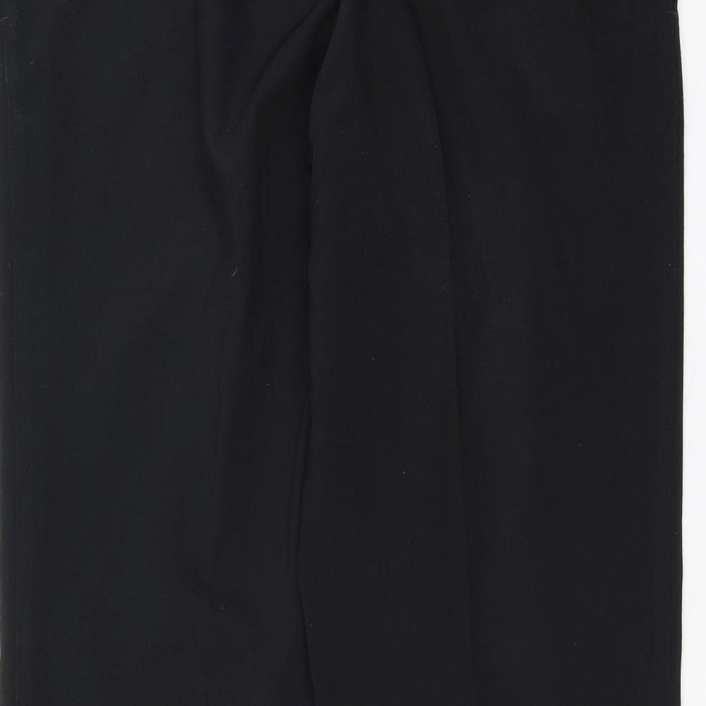 Marks and Spencer Womens Black Trousers Size 14 L26 in